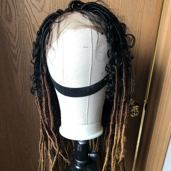Goddess Locs Full Lace Braided Wig - Picture 5 of 8